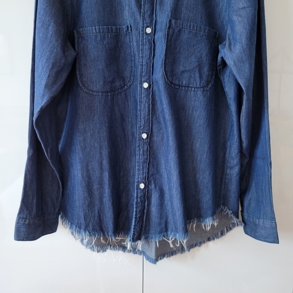 NSF Chambray Button Down Shirt - Picture 4 of 10